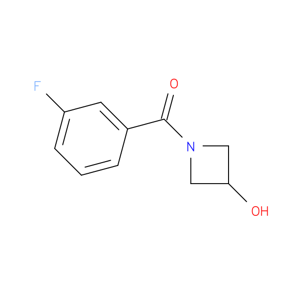 1-(3-fluorobenzoyl)azetidin-3-ol
