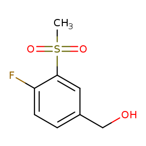 (4-Fluoro-3-methanesulfonylphenyl)methanol