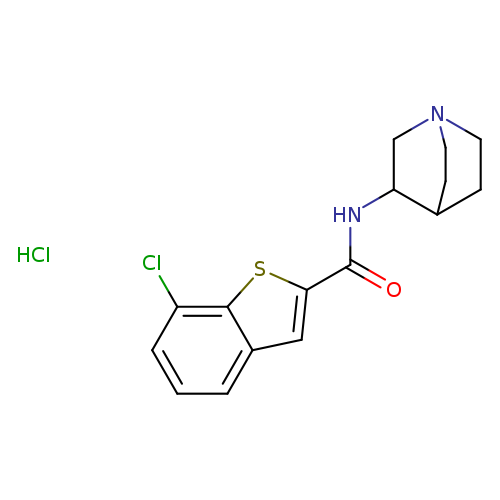 EVP-6124 (hydrochloride)