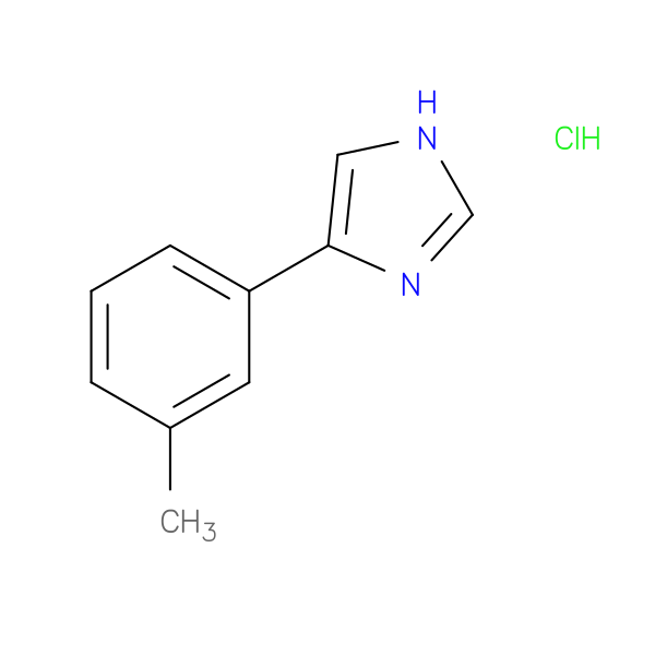 4-(3-methylphenyl)-1H-imidazole hydrochloride