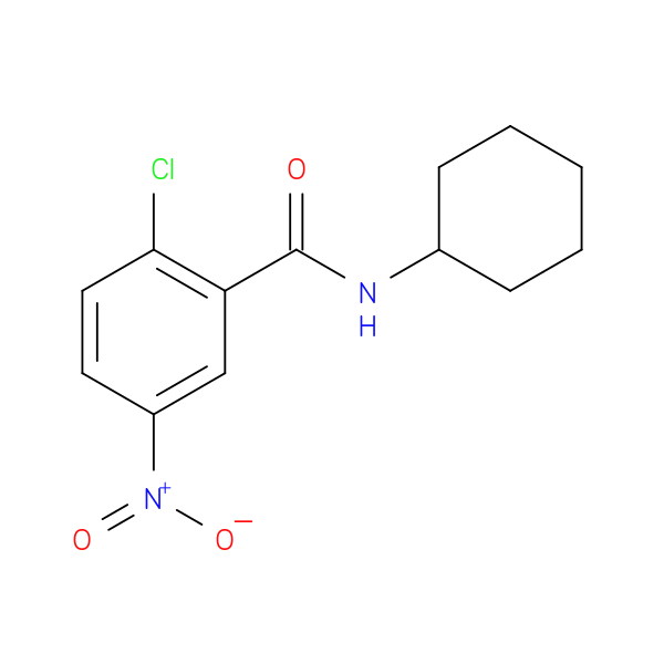2-Chloro-n-cyclohexyl-5-nitrobenzamide