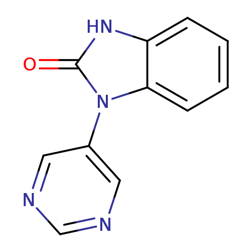 1-(pyrimidin-5-yl)-2,3-dihydro-1H-1,3-benzodiazol-2-one
