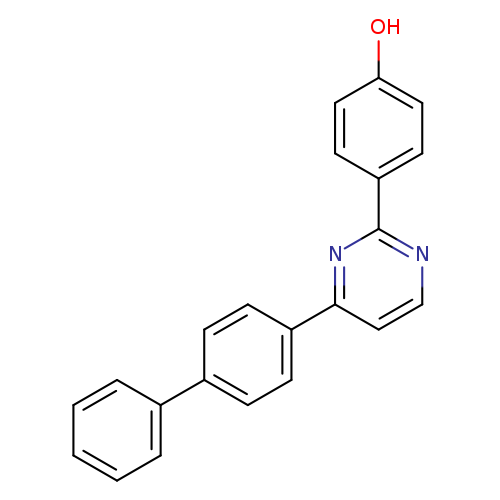 4-(4-{[1,1'-biphenyl]-4-yl}pyrimidin-2-yl)phenol