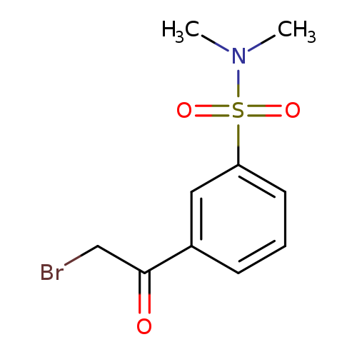 3-(2-Bromo-acetyl)-n,n-dimethyl-benzenesulfonamide