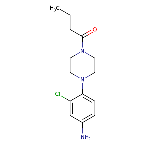 [4-(4-Butyrylpiperazin-1-yl)-3-chlorophenyl]amine