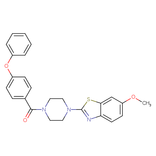 6-methoxy-2-[4-(4-phenoxybenzoyl)piperazin-1-yl]-1,3-benzothiazole