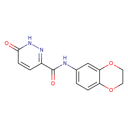 N-(2,3-dihydro-1,4-benzodioxin-6-yl)-6-oxo-1,6-dihydropyridazine-3-carboxamide