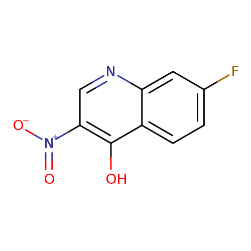 7-Fluoro-4-hydroxy-3-nitroquinoline