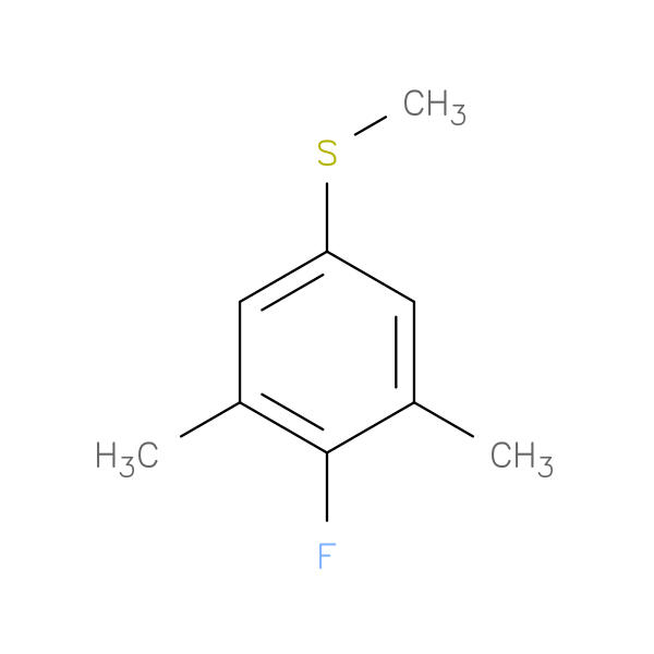 4-Fluoro-3,5-dimethylphenyl methyl sulfide