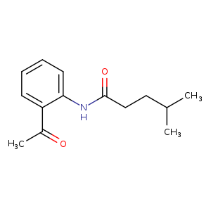N-(2-Acetylphenyl)-4-methylpentanamide