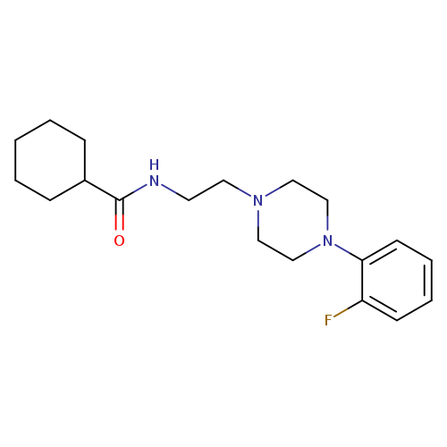 N-{2-[4-(2-fluorophenyl)piperazin-1-yl]ethyl}cyclohexanecarboxamide