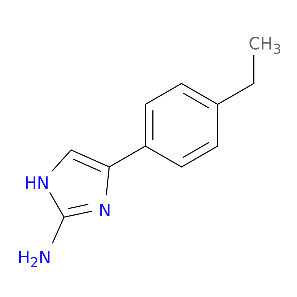 4-(4-ethylphenyl)-1H-imidazol-2-amine