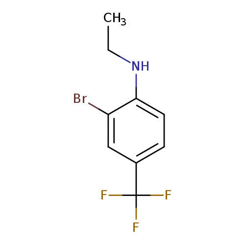 2-bromo-N-ethyl-4-(trifluoromethyl)aniline