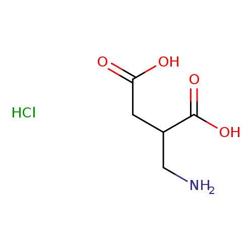 2-(aminomethyl)butanedioic acid hydrochloride