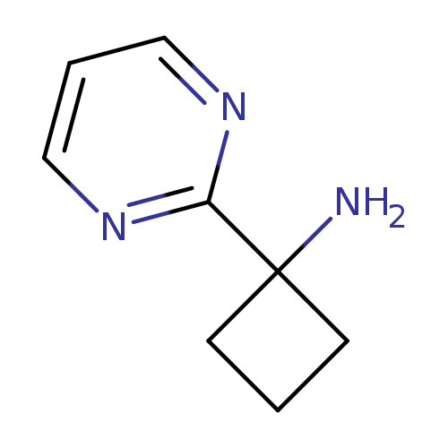 1-(pyrimidin-2-yl)cyclobutan-1-amine