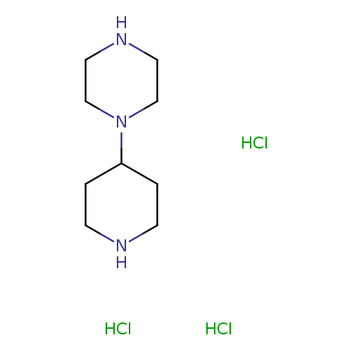 Piperazine, 1-(4-piperidinyl)-, hydrochloride (1:3)