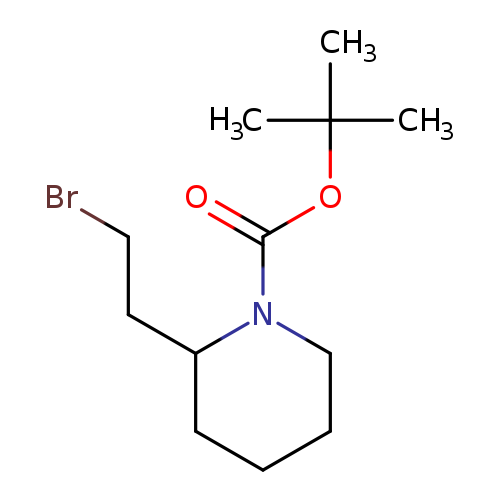 tert-Butyl 2-(2-bromoethyl)piperidine-1-carboxylate