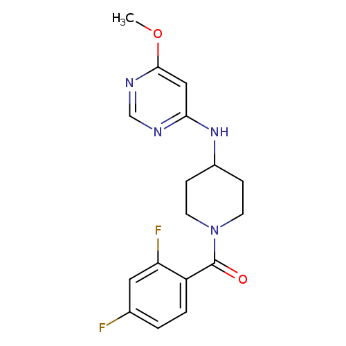 N-[1-(2,4-difluorobenzoyl)piperidin-4-yl]-6-methoxypyrimidin-4-amine