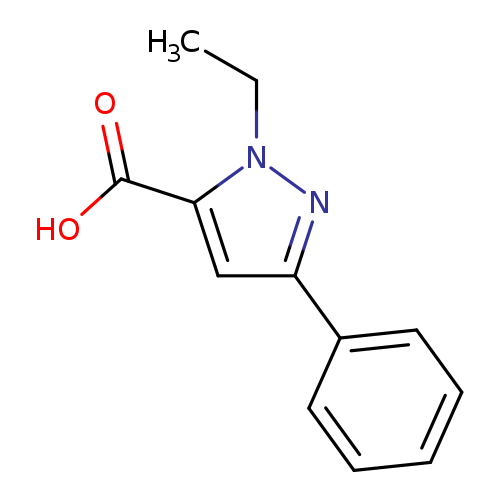 1-Ethyl-3-phenyl-1h-pyrazole-5-carboxylic acid