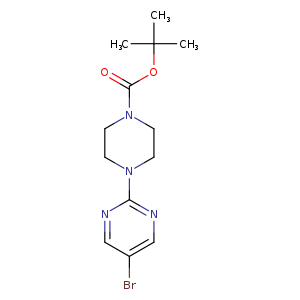 Tert-butyl 4-(5-bromopyrimidin-2-yl)piperazine-1-carboxylate