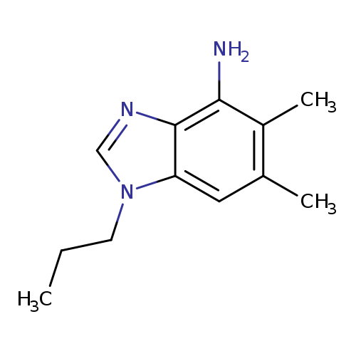 5,6-dimethyl-1-propyl-1H-1,3-benzodiazol-4-amine