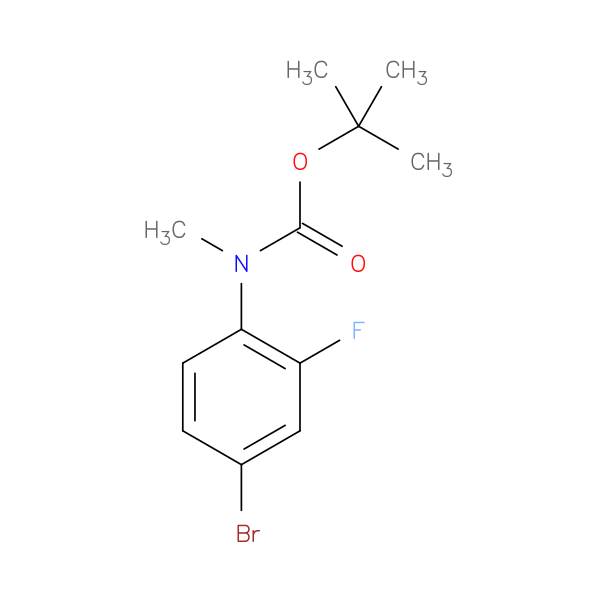 tert-butyl N-(4-bromo-2-fluorophenyl)-N-methylcarbamate