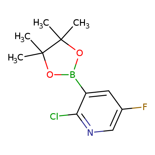 2-chloro-5-fluoro-3-(4,4,5,5-tetramethyl-1,3,2-dioxaborolan-2-yl)pyridine