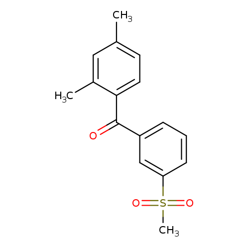 (2,4-dimethylphenyl)(3-methanesulfonylphenyl)methanone