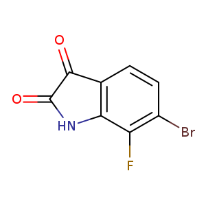 6-bromo-7-fluoro-2,3-dihydro-1H-indole-2,3-dione