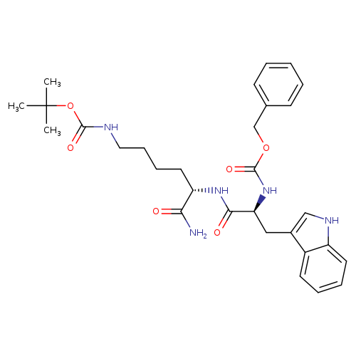 Z-Trp-Lys(Boc)-NH2