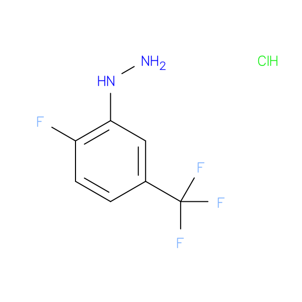 (2-Fluoro-5-(trifluoromethyl)phenyl)hydrazine hydrochloride