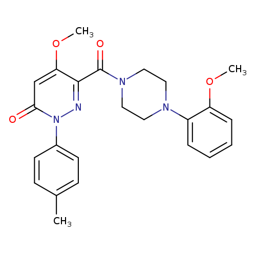 5-methoxy-6-[4-(2-methoxyphenyl)piperazine-1-carbonyl]-2-(4-methylphenyl)-2,3-dihydropyridazin-3-one