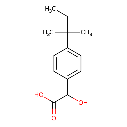 2-Hydroxy-2-[4-(2-methylbutan-2-yl)phenyl]acetic acid