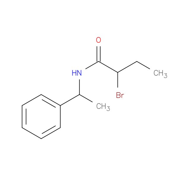2-bromo-N-(1-phenylethyl)butanamide