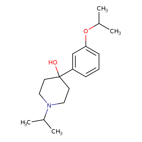 4-Hydroxy-4-(3-iso-propoxyphenyl)-1-iso-propylpiperidine