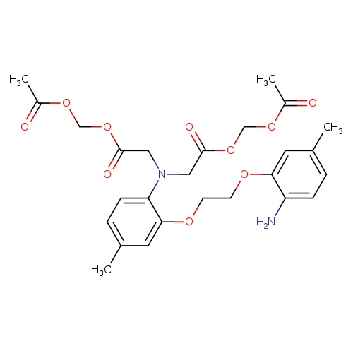 Glycine, N,N'-[1,2-ethanediylbis[oxy(4-methyl-2,1-phenylene)]]bis[N-[2-[(acetyloxy)methoxy]-2-oxoethyl]-, 1,1'-bis[(acetyloxy)methyl] ester
