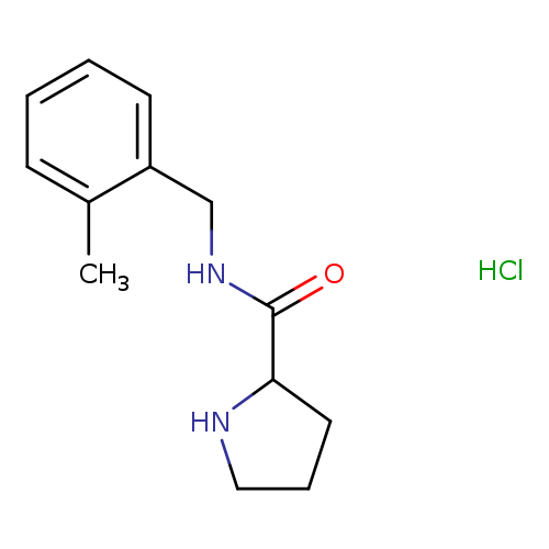 N-[(2-Methylphenyl)methyl]pyrrolidine-2-carboxamide hydrochloride