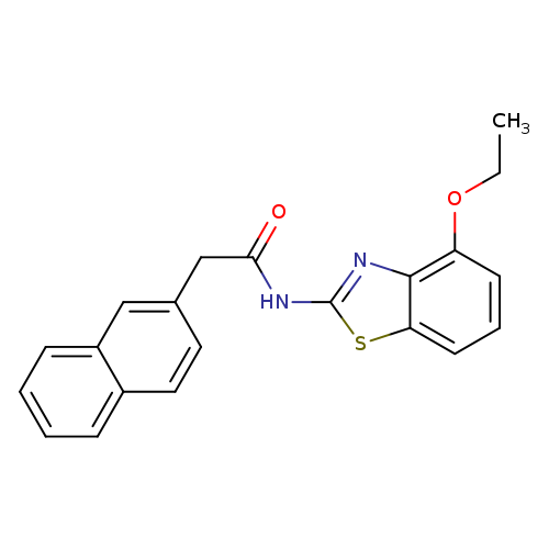 N-(4-ethoxy-1,3-benzothiazol-2-yl)-2-(naphthalen-2-yl)acetamide