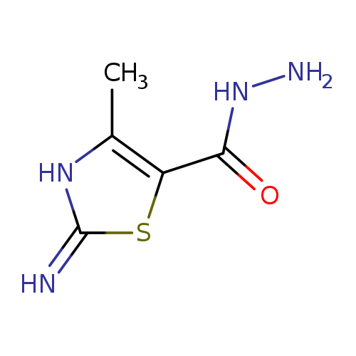 2-imino-4-methyl-2,3-dihydro-1,3-thiazole-5-carbohydrazide