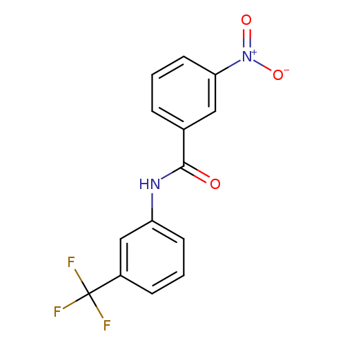 3-nitro-N-[3-(trifluoromethyl)phenyl]benzamide