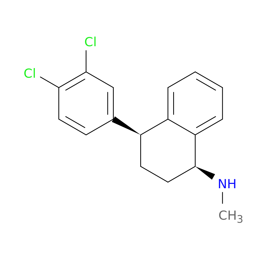 (1S,4S)-4-(3,4-Dichlorophenyl)-N-methyl-1,2,3,4-tetrahydronaphthalen-1-amine