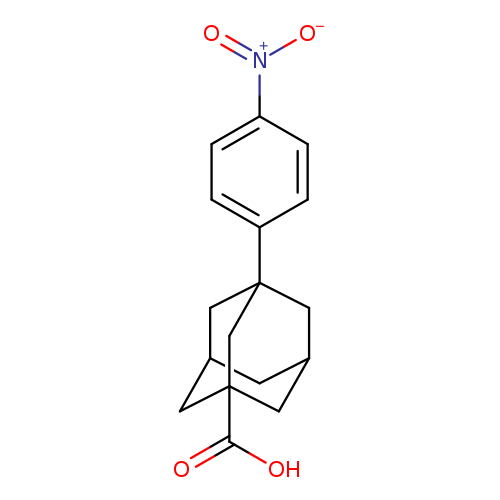 3-(4-Nitrophenyl)adamantane-1-carboxylic acid
