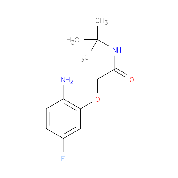 2-(2-amino-5-fluorophenoxy)-N-tert-butylacetamide