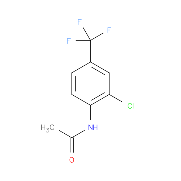 N-[2-chloro-4-(trifluoromethyl)phenyl]acetamide