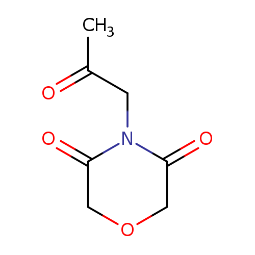 4-(2-oxopropyl)morpholine-3,5-dione