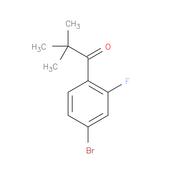 4'-Bromo-2,2-dimethyl-2'-fluoropropiophenone