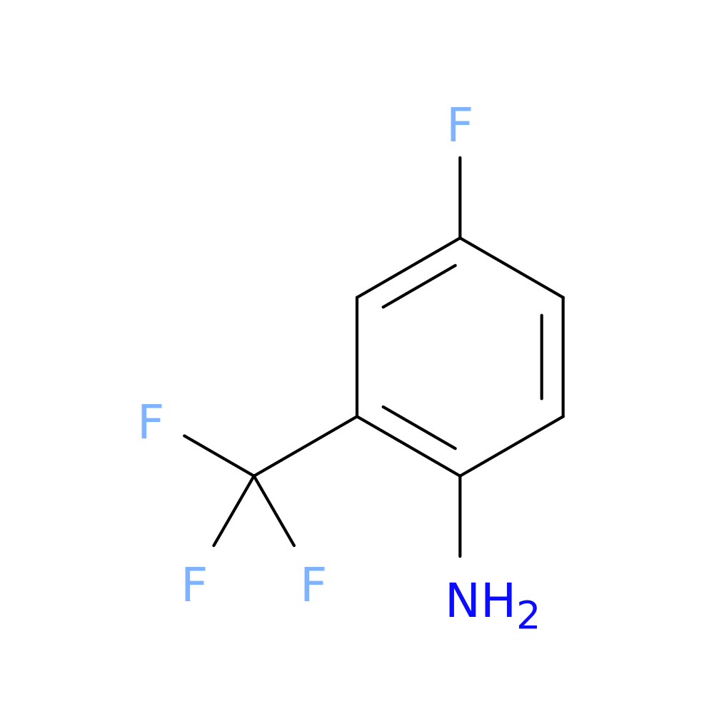 Benzenamine, 4-fluoro-2-(trifluoromethyl)-