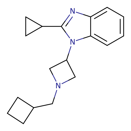 1-[1-(cyclobutylmethyl)azetidin-3-yl]-2-cyclopropyl-1H-1,3-benzodiazole