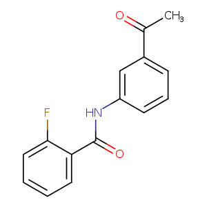 N-(3-Acetylphenyl)-2-fluorobenzamide