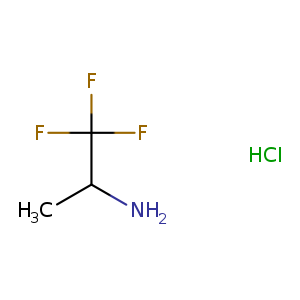 2-Propanamine, 1,1,1-trifluoro-, hydrochloride (1:1)
